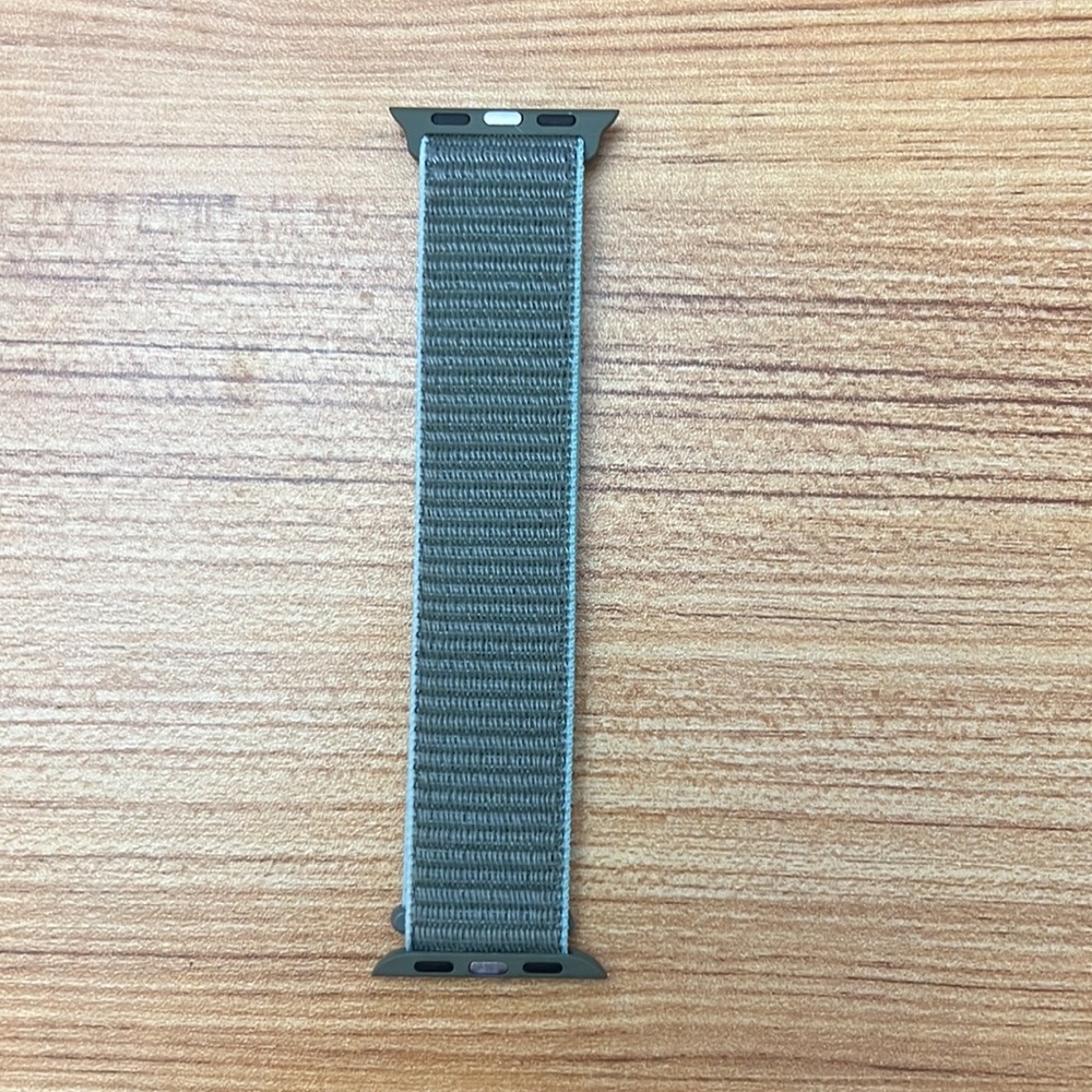 NEW BAND Khaki Strap Loop For Apple Watch - Picture 2 of 8